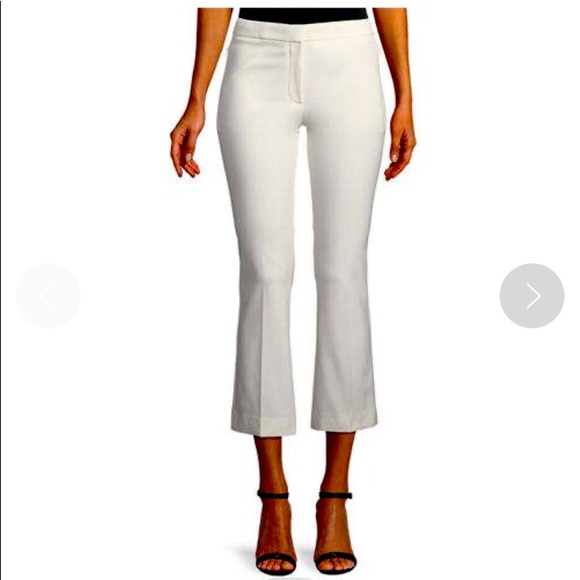 Theory Pants - Theory Kick White Pants size 2 Bi Stretch